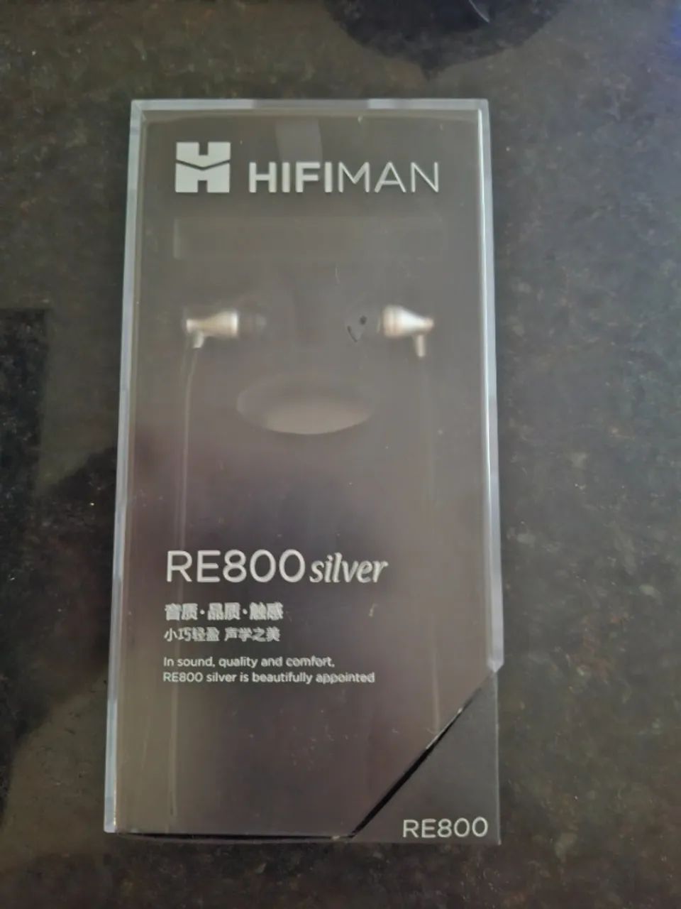 Fone Hifiman RE800 Silver - pouco usado