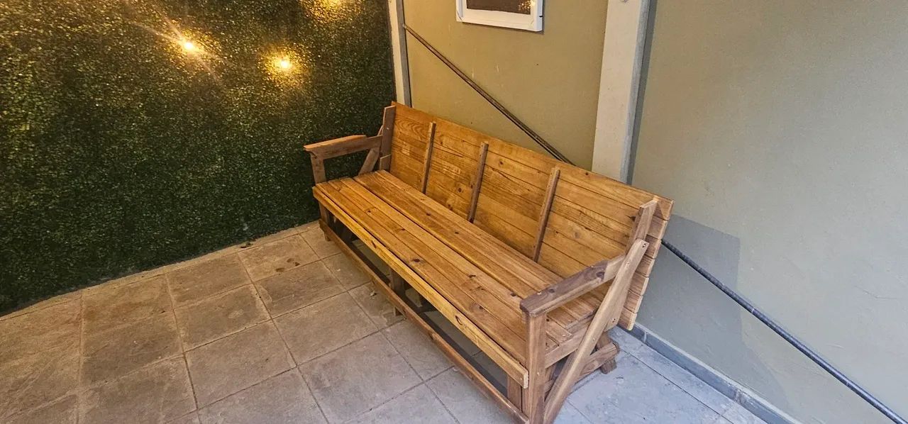 Banco/Mesa de Madeira - Foto 4