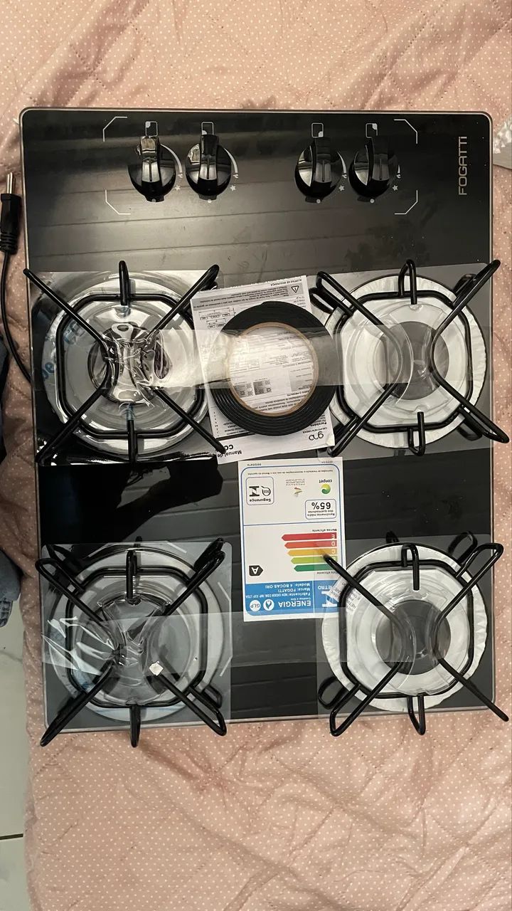 Cooktop Fogatti 4 bocas 