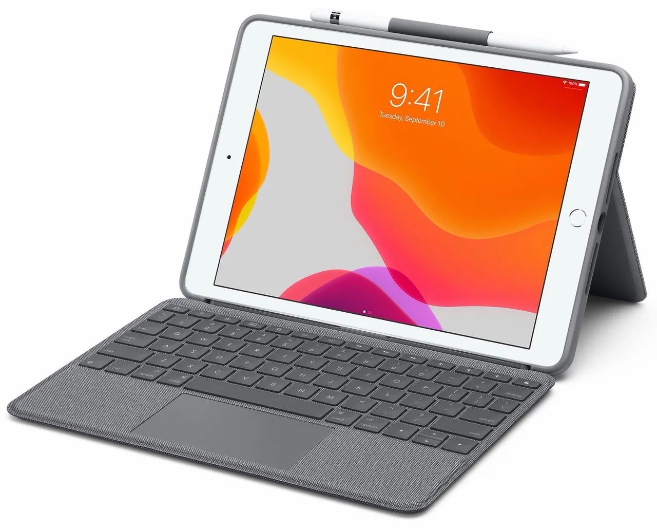 iPad 9 64gb + Logitech Folio Touch + Logitech Crayon - Foto 2
