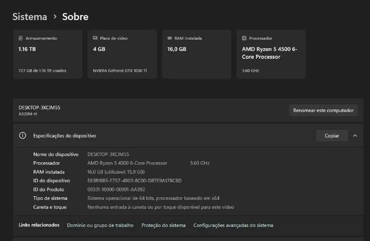 PC GAMER GTX 1050 TI - Foto 3