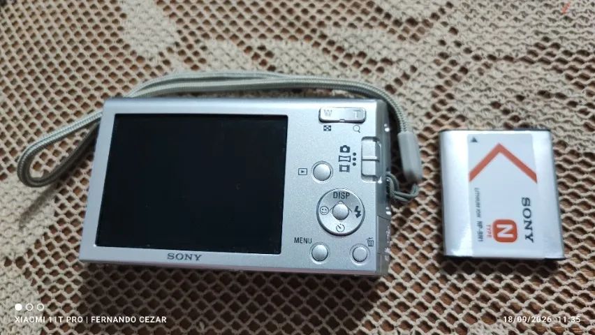 Câmera Sony Cyber Shot 12 mega pix - Câmeras e Filmadoras