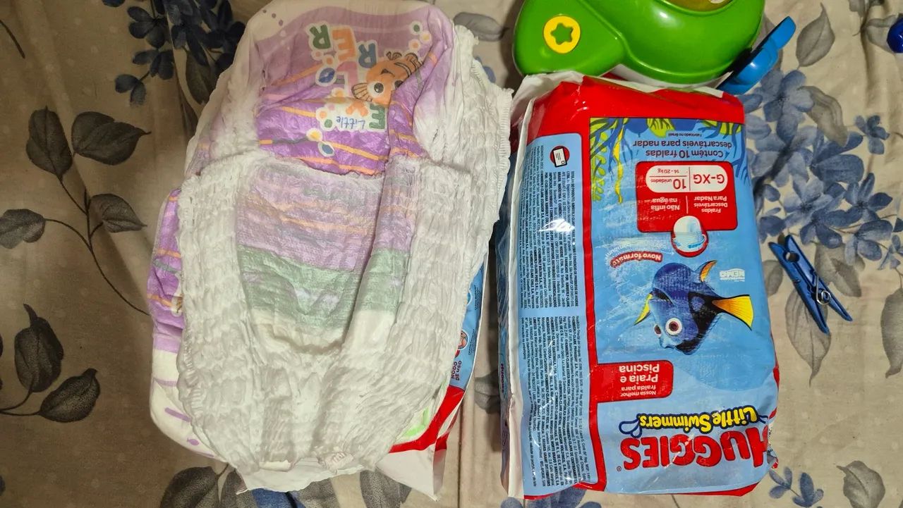 Fraldas impermeáveis huggies - Foto 3