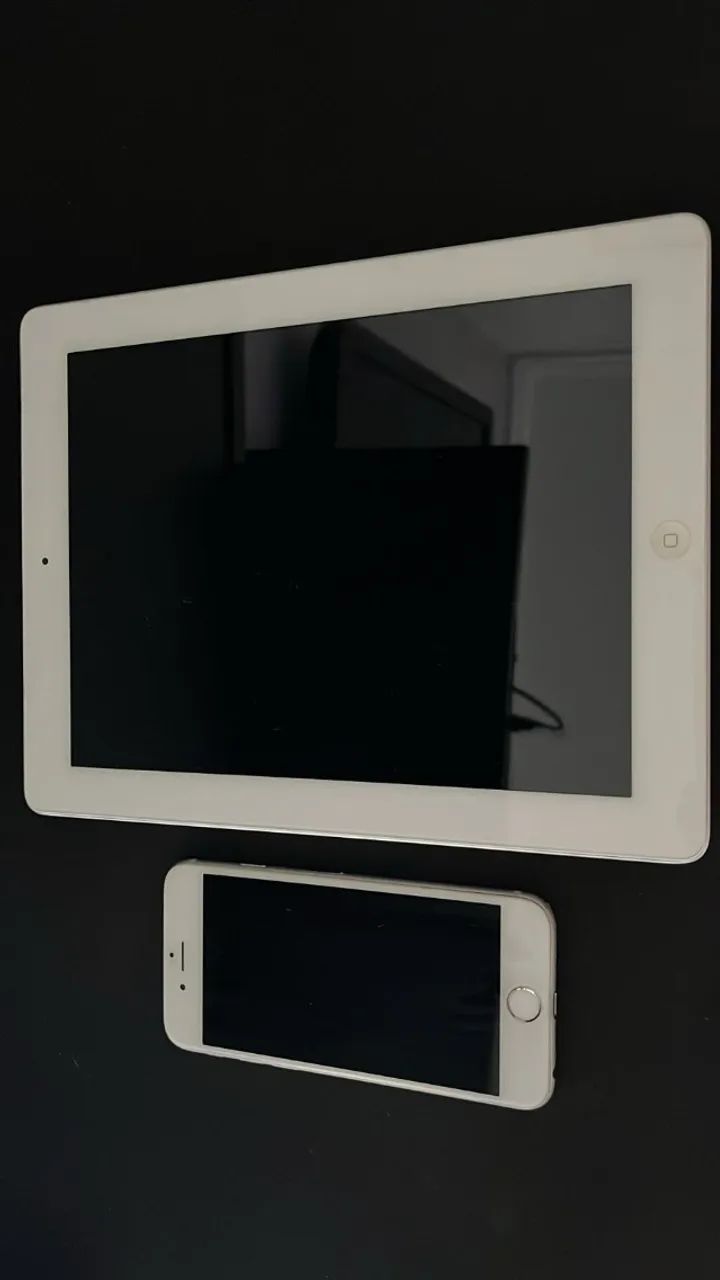 Iphone 6s e Ipad 2 -para retirada de peças e carcaça.