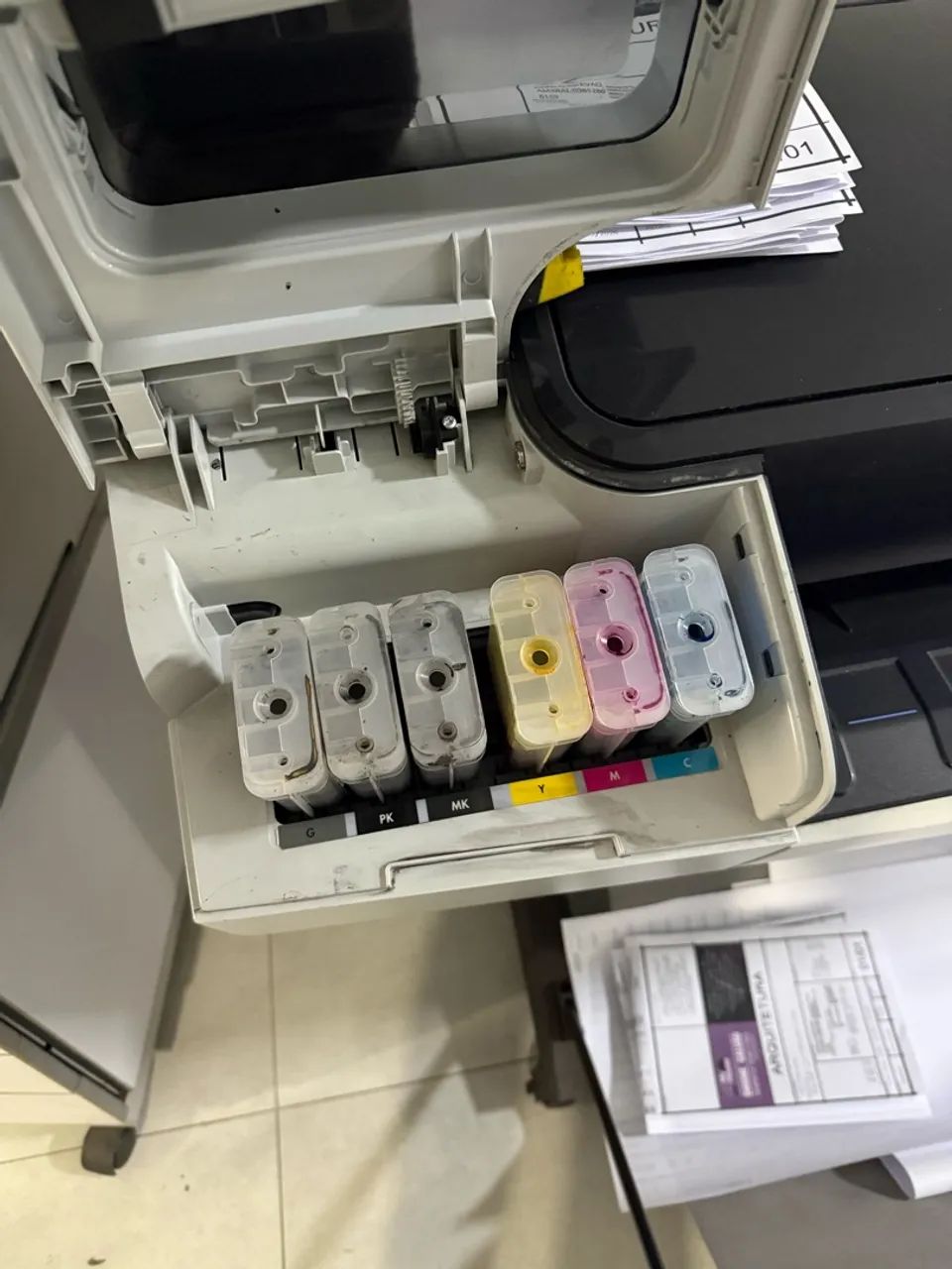 Plotter HP T1300 Impressão Projetos - Foto 4