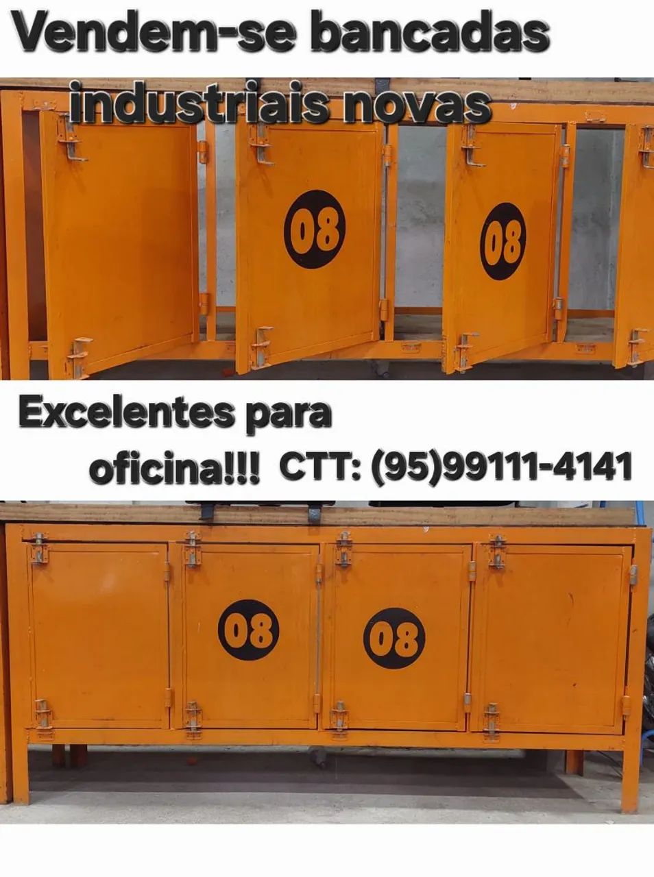Bancada para oficina nova 