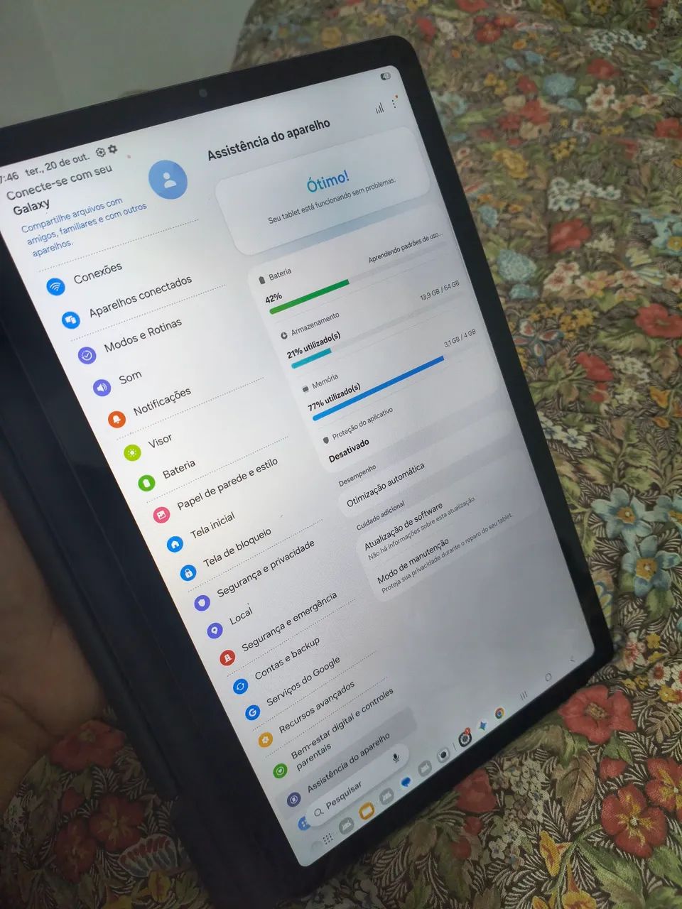 Tablet Samsung S6 lite wi-fi, 64 GB  - Foto 4