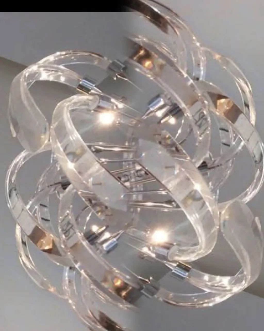 Lustre vidro pétala - Foto 2