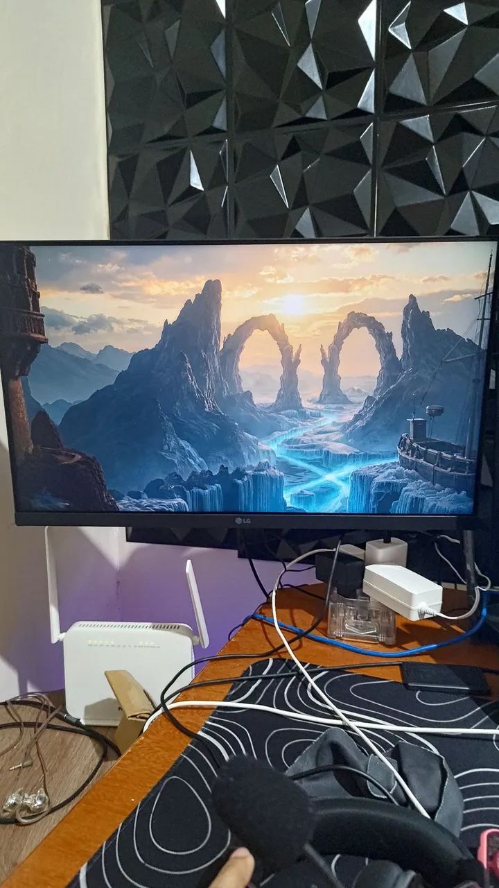 Monitor LG 24 polegadas 100HZ iPS