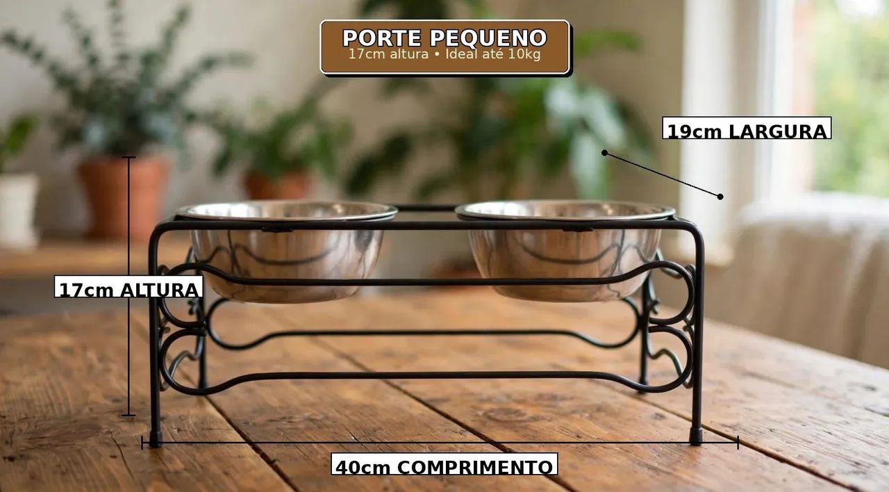 Suporte Comedor para cachorro  - Foto 2