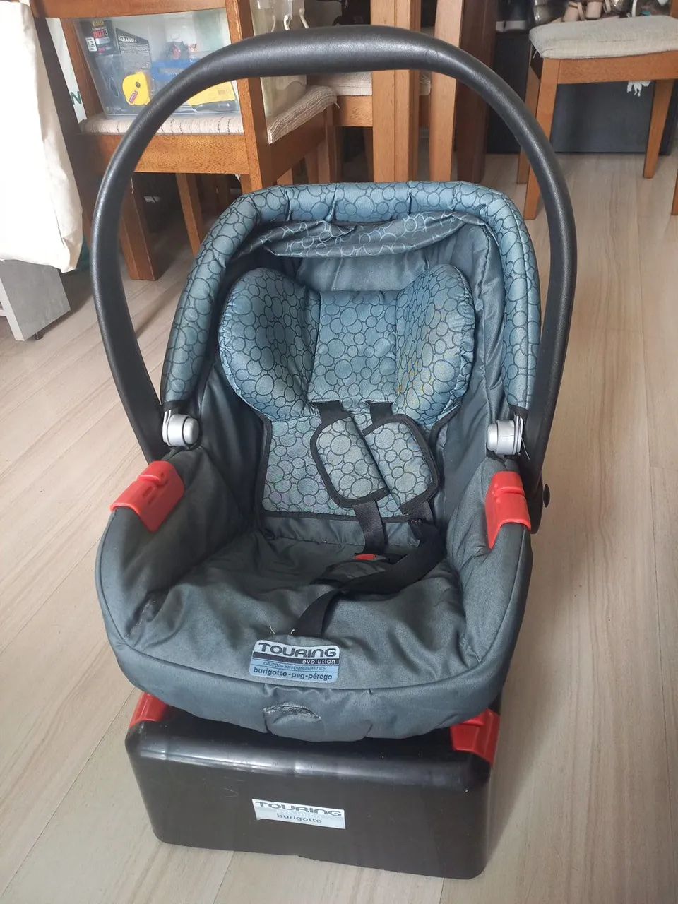 Bebê Conforto Burigotto Touring Evolution com base - Foto 2