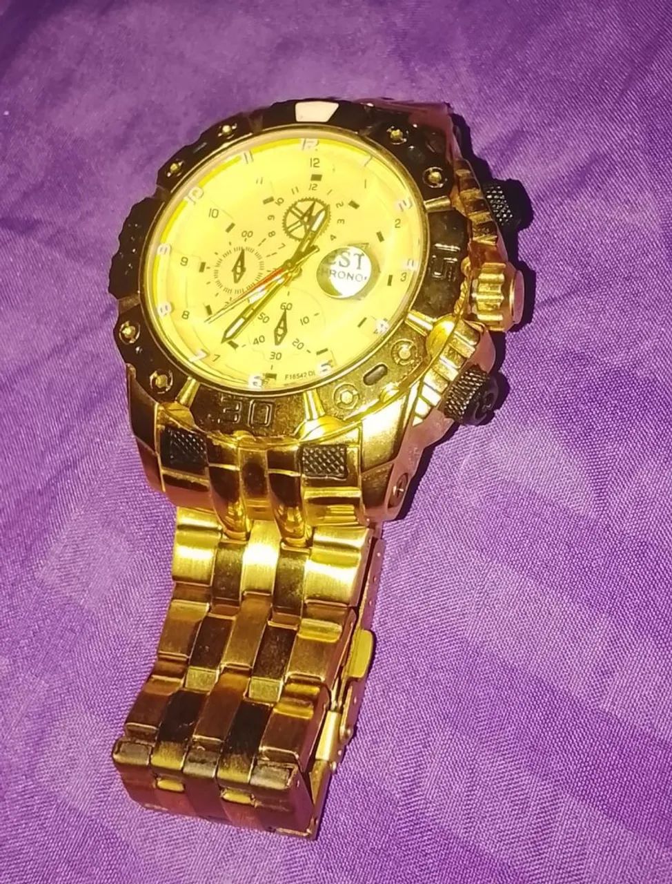 Relógio festina dourado  - Foto 2