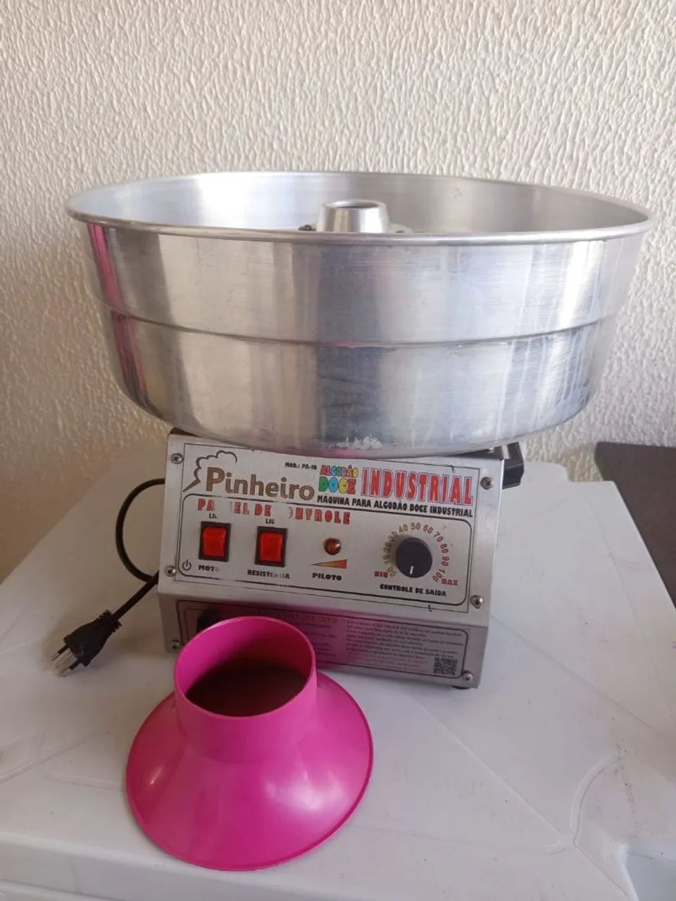 Máquina de algodão doce pinheiro industrial  - Foto 4
