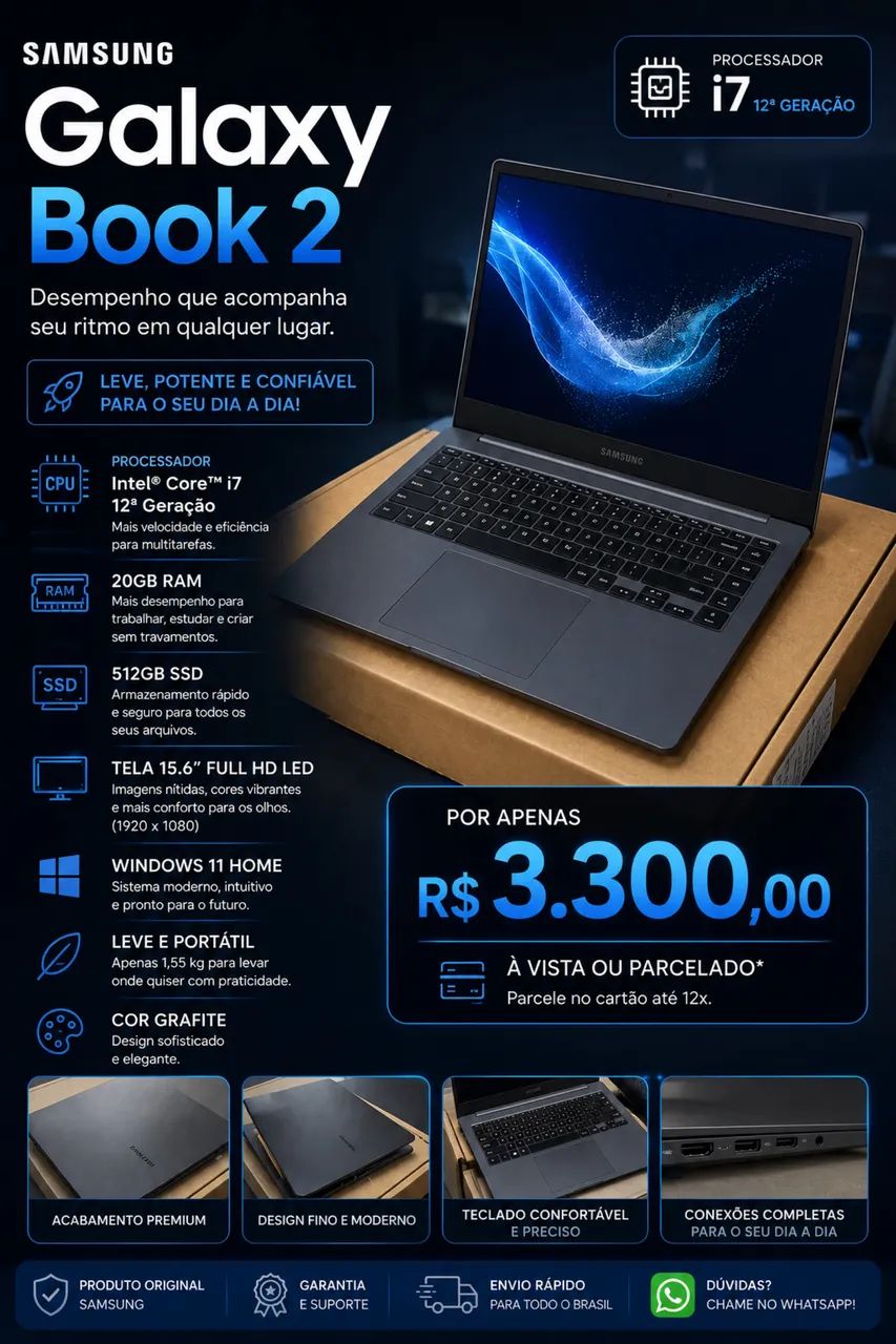 Notebook galaxy book 2