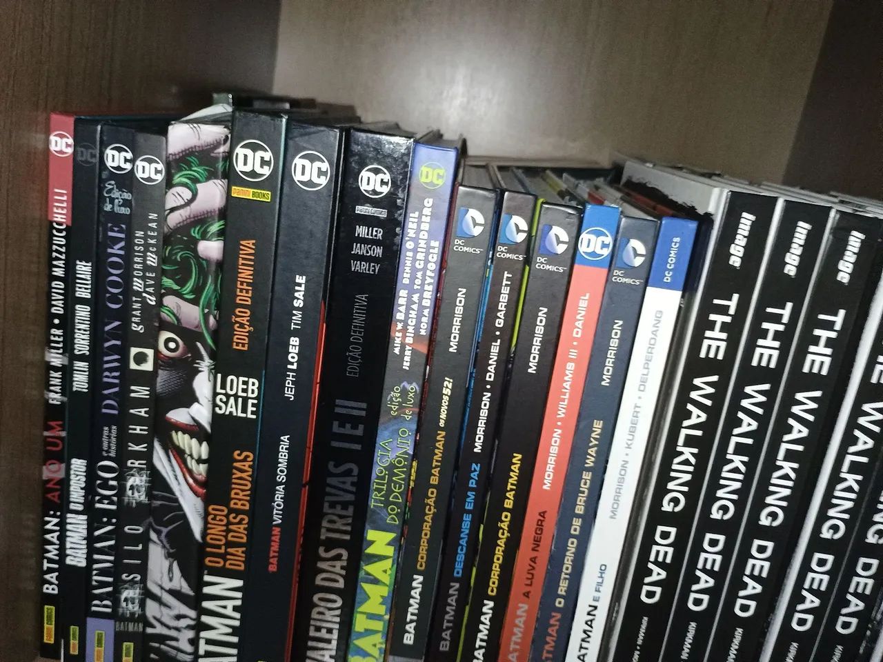 Mais de 10 Hqs do Batman em capa dura, incluindo coleção de Grant Morrison