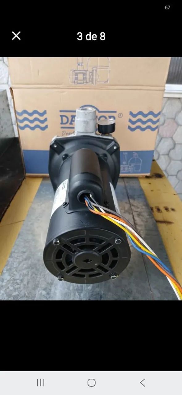 Bomba Ejetora 1cv Dancor ( Vendo ou Troco) - Foto 2
