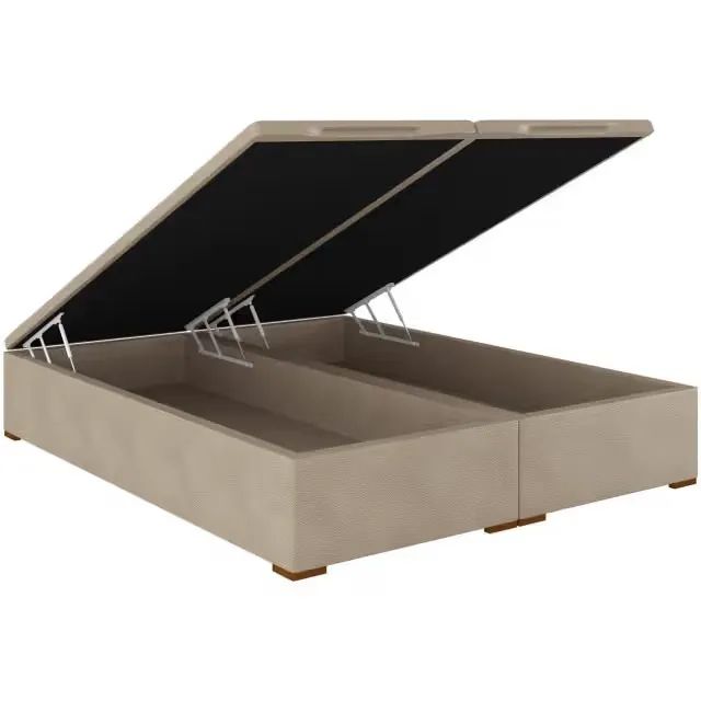Cama Box Baú Queen Corino Softflex - Foto 3