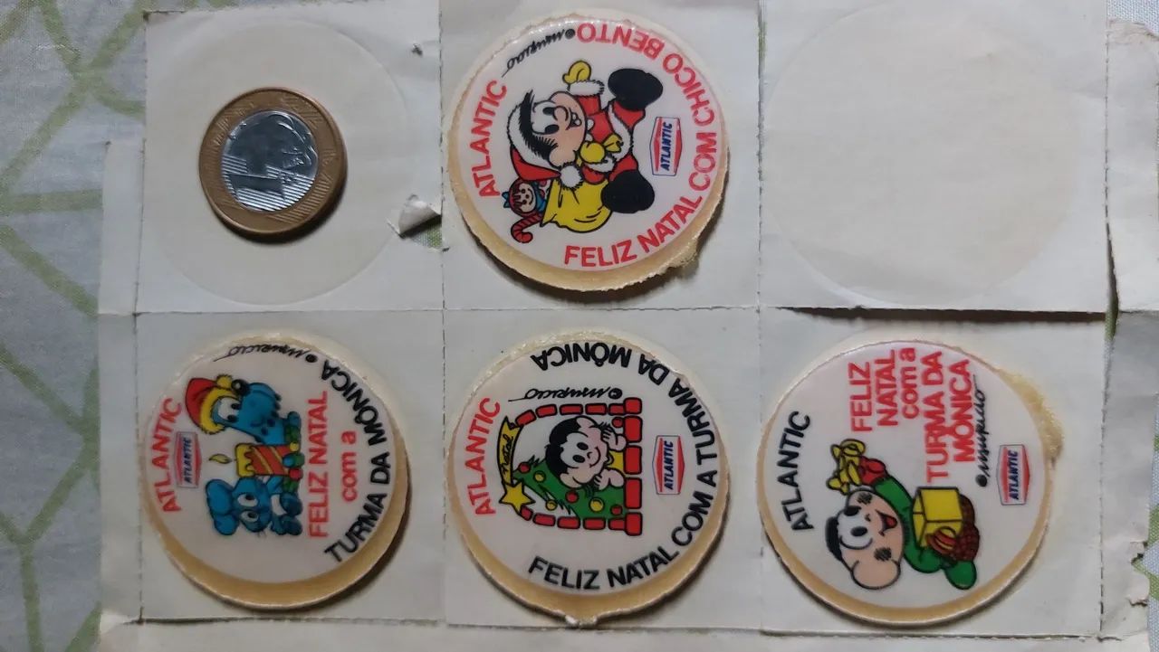 Adesivos vintage turma da Mônica.  - Foto 3