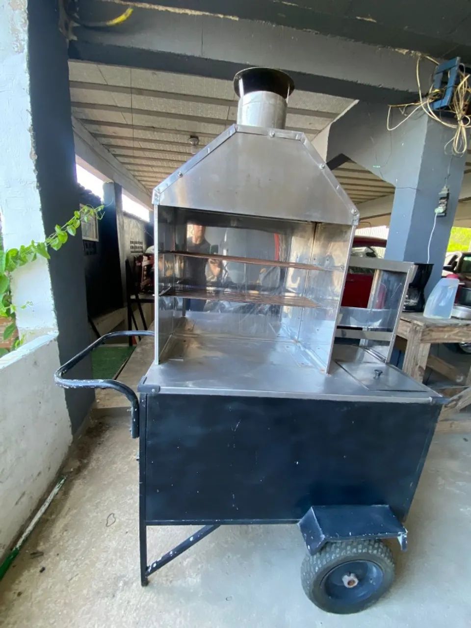 Carrinho de churrasquinho