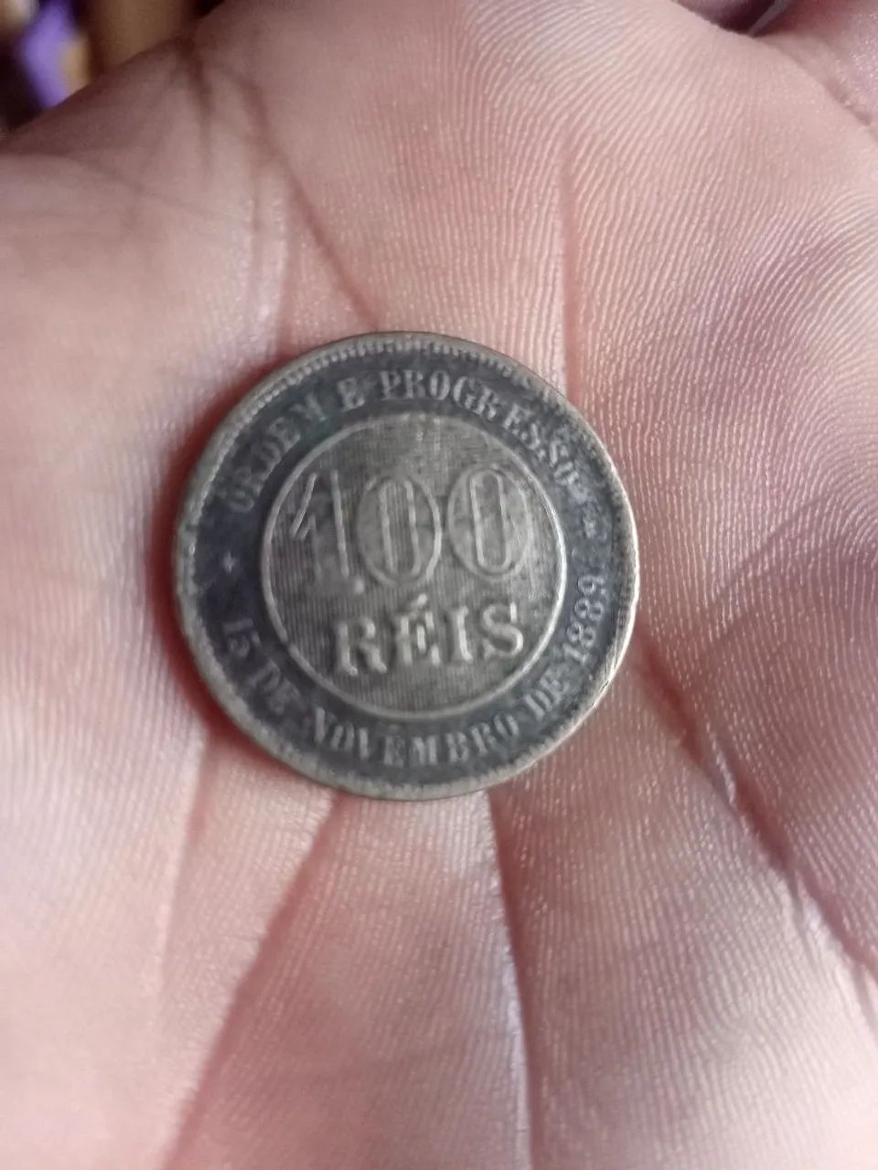 Moeda antiga de reis 