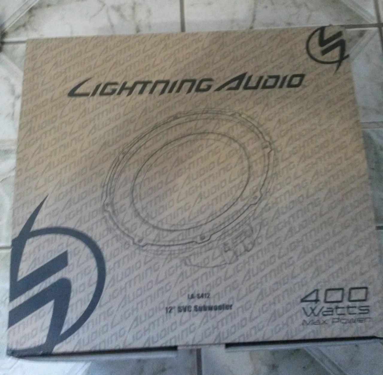 Caixa Selada Som Automotivo Subwoofer Lightning Audio 12 polegadas 400 Watts - Foto 2