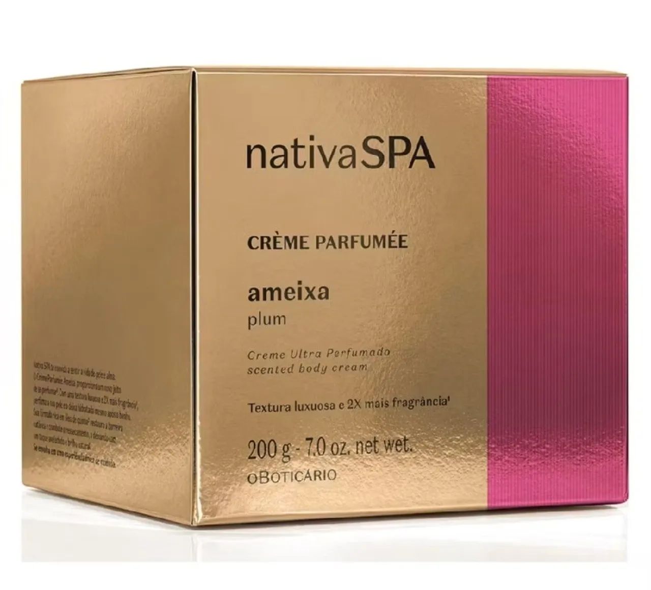 Créme Parfumèe Ultra Perfumado Nativa Spa Ameixa, 200g  - Foto 2