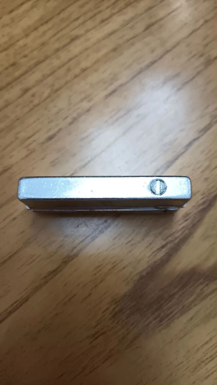 Isqueiro Vintage de metal, para restaurar  - Foto 4