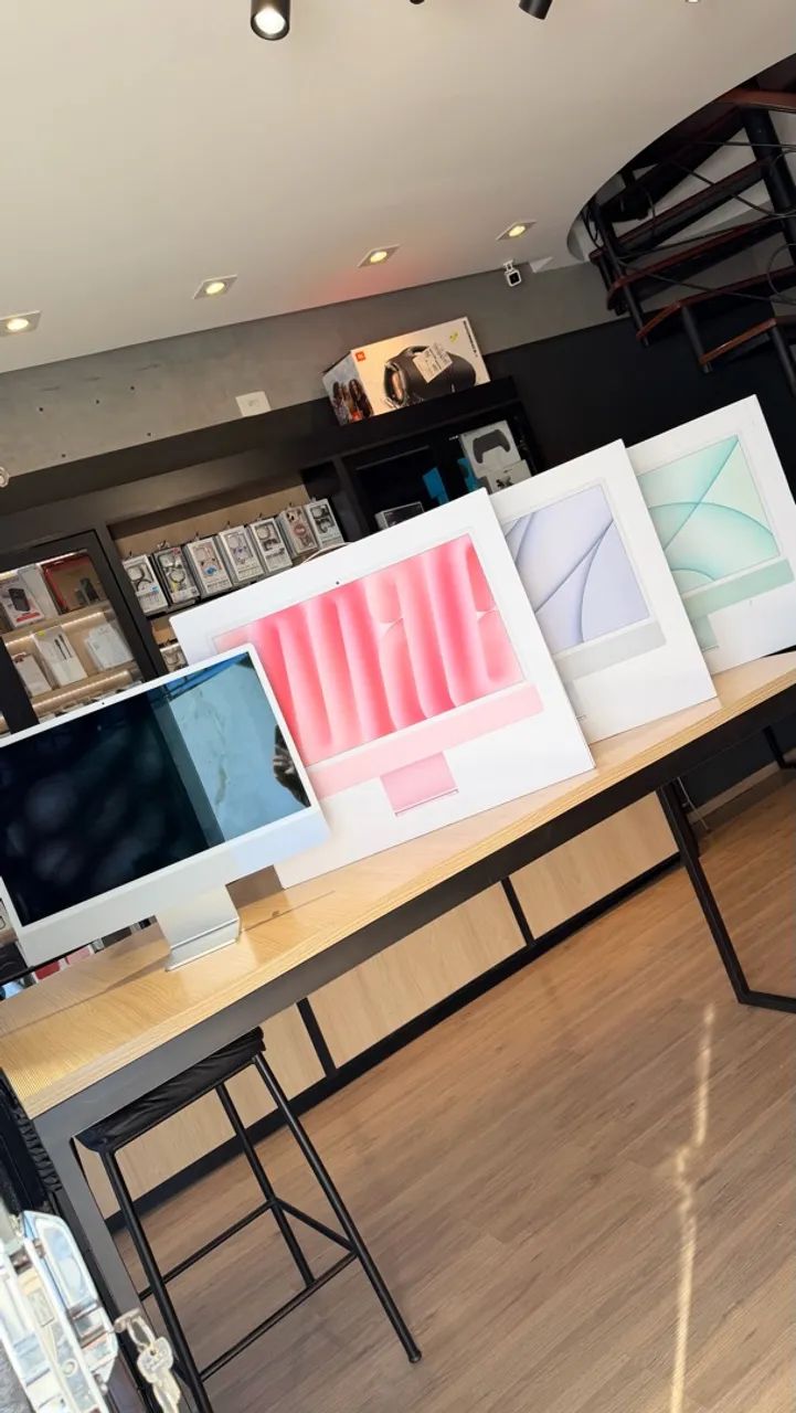 Apple iMac 24 M4 Rosa Novo