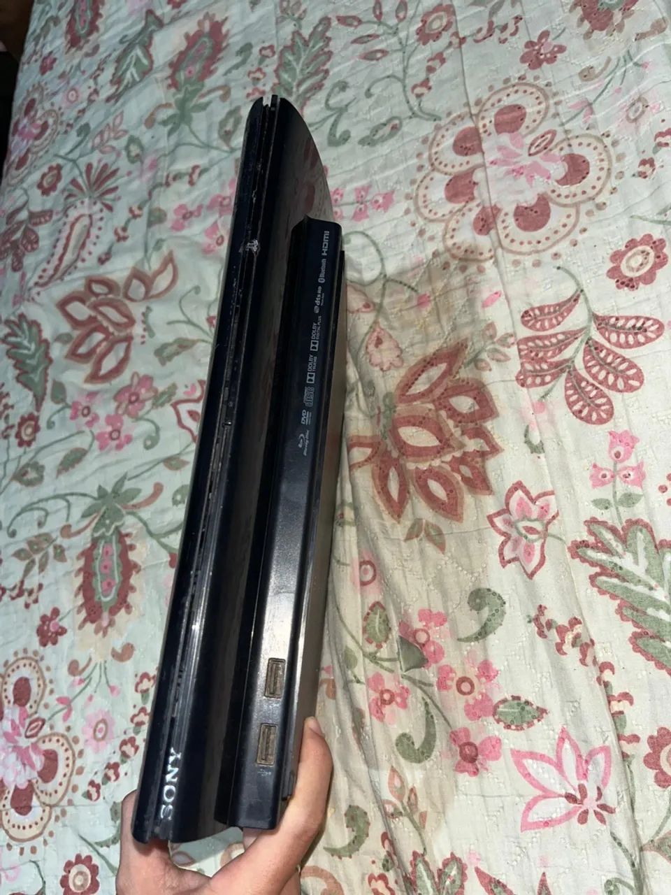 PS3 SUPER SLIM COM DEFEITO - Foto 5