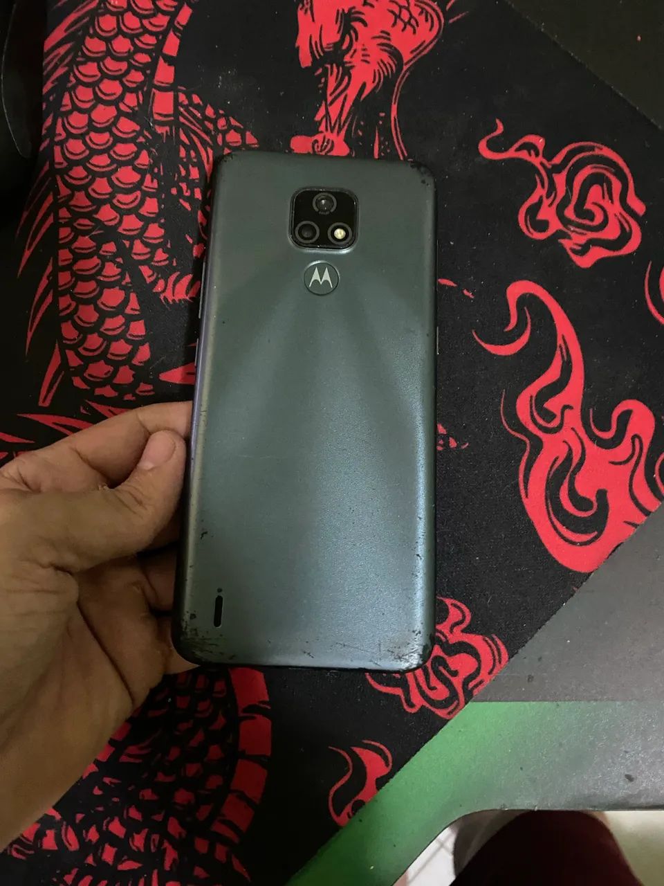 Vendo Moto E7 (APENAS DISPLAY QUEBRADO)  - Foto 3