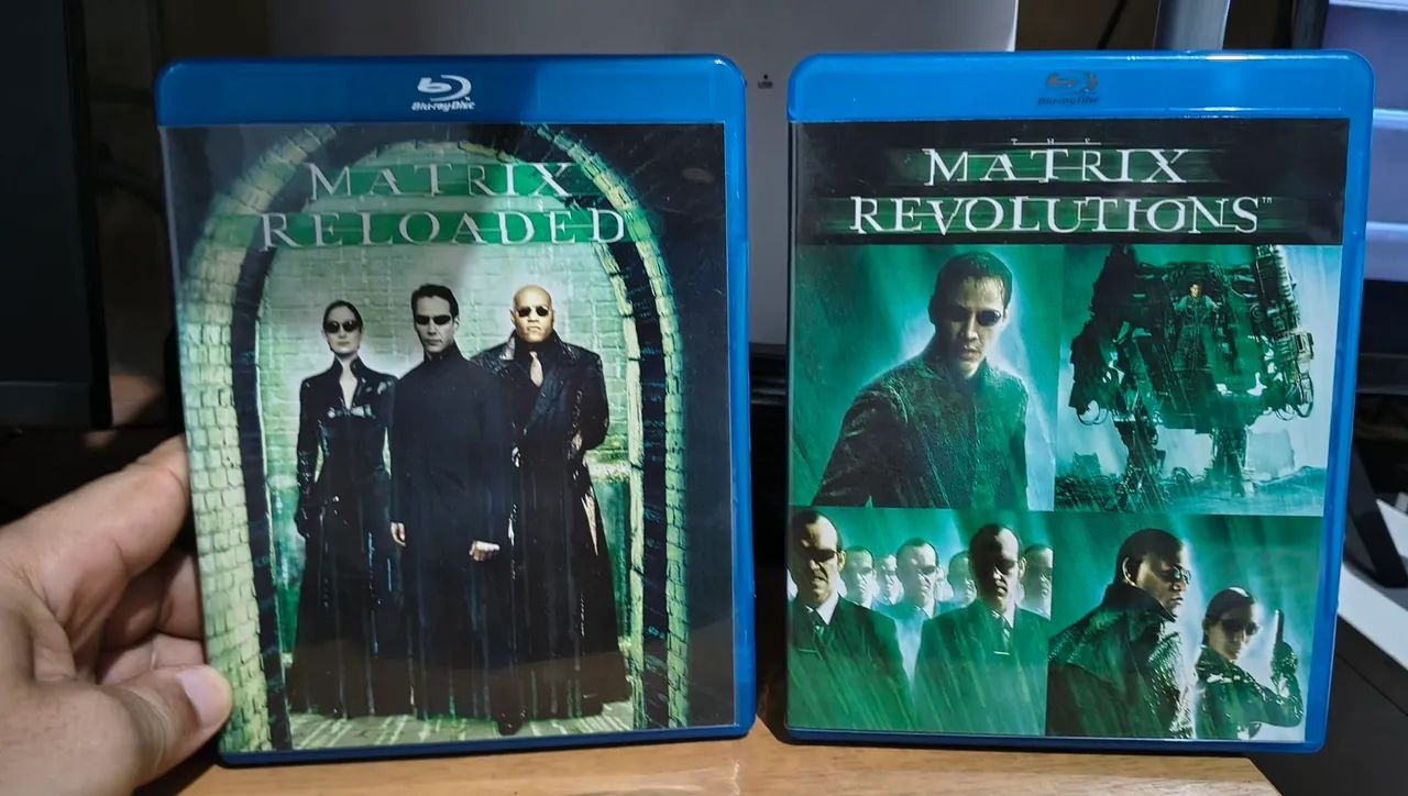 DVD duplo MATRIX RELOADED e REVOLUTIONS,  R$ 60!!