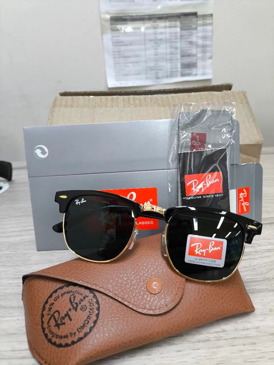 Óculos modelo Clubmaste lente cristal 