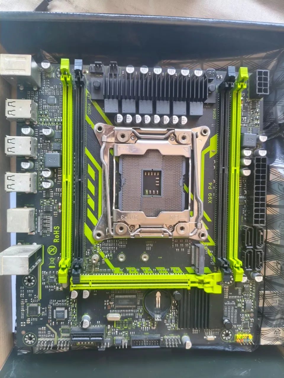 2 PLACAS MÃE X99 NO ESTADO - Foto 2