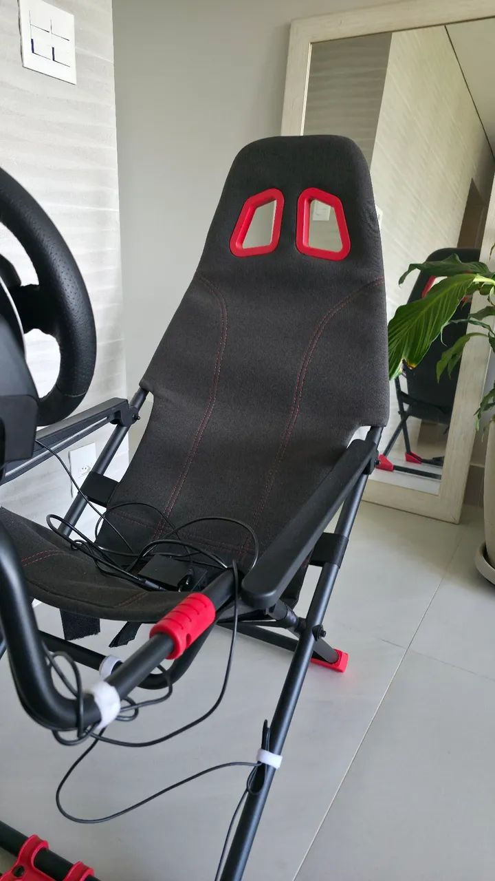 Cockpit para Sim Racing + Logitech G29 + Câmbio (Completo) - Foto 5