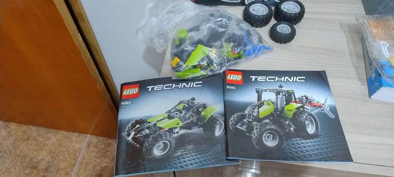 Lego 9393 - Technic - Trator 2x1 - original - Foto 4