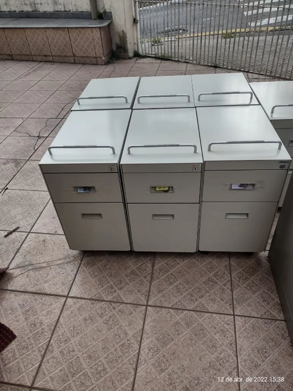 GAVETEIRO SECURIT - metal, 2 gavetas - Foto 2