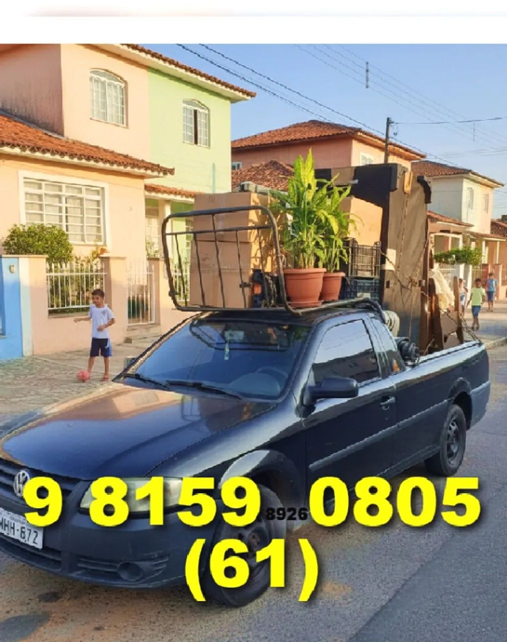 Mudança com ou s/ montador quinta-feira Rock