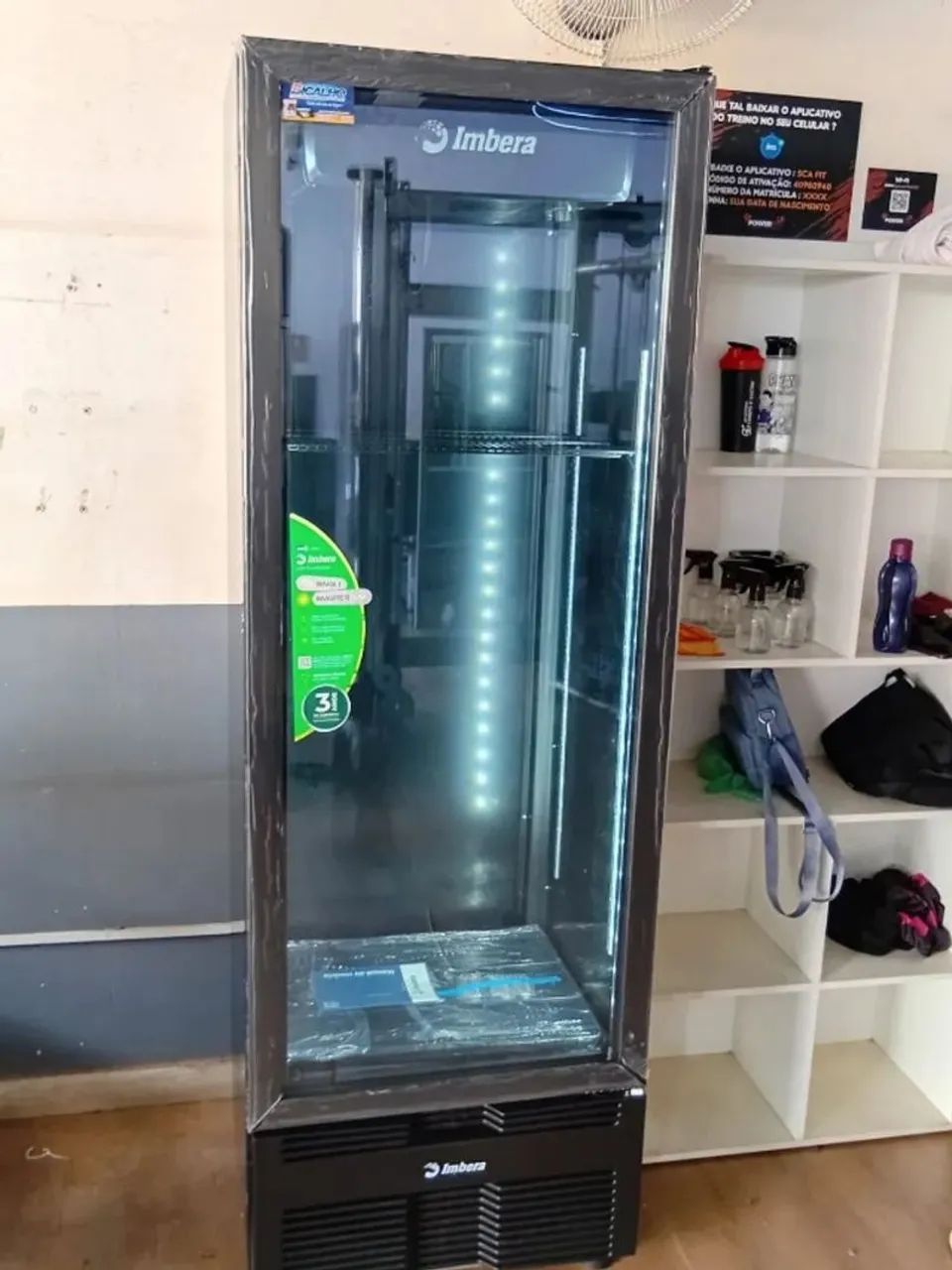 Ac Refrigerador visa cooler 569litros total black inverter 