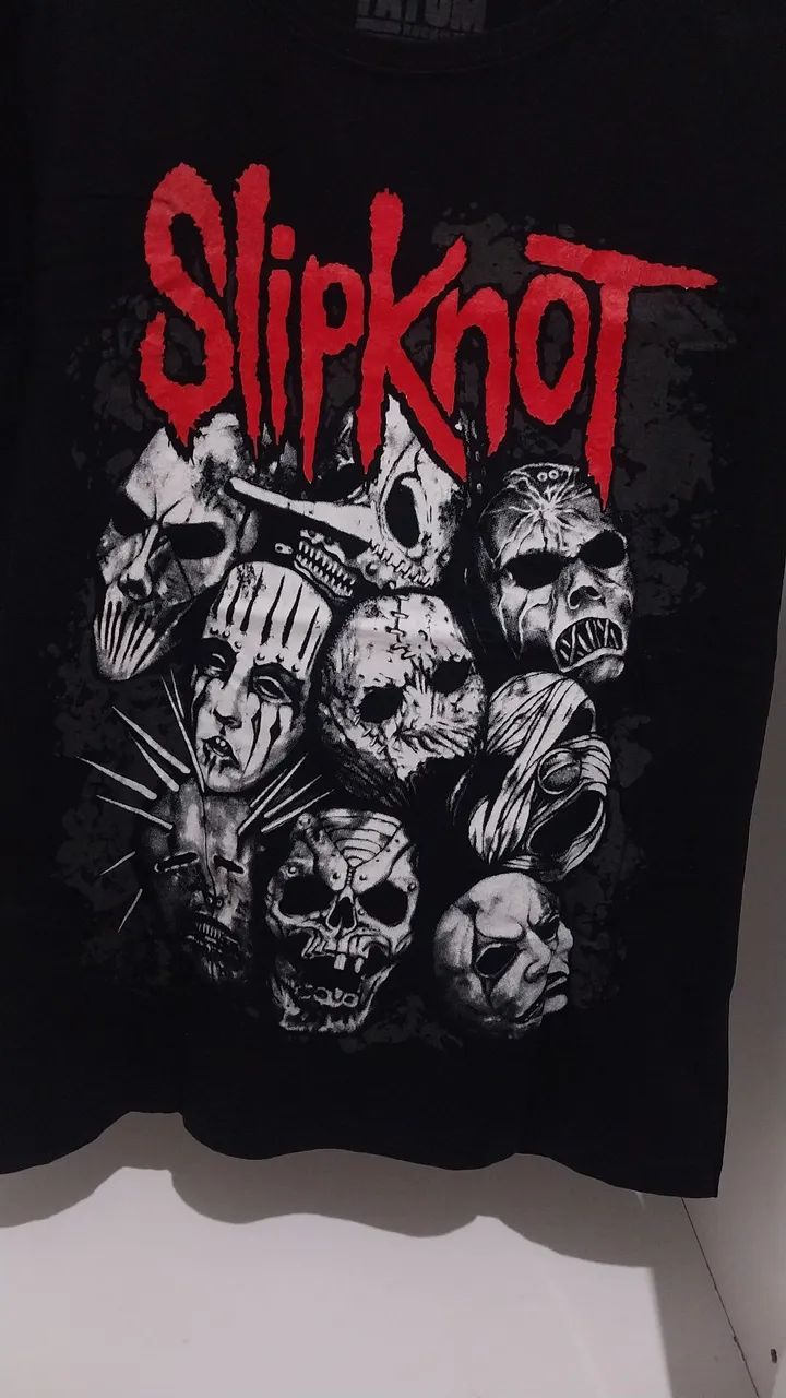 Camiseta Slipknot P nova - Foto 2