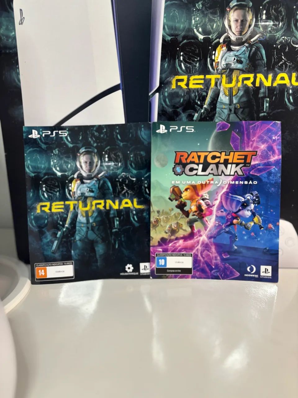 Ps5 Slim + 2 jogos bundle - Foto 2