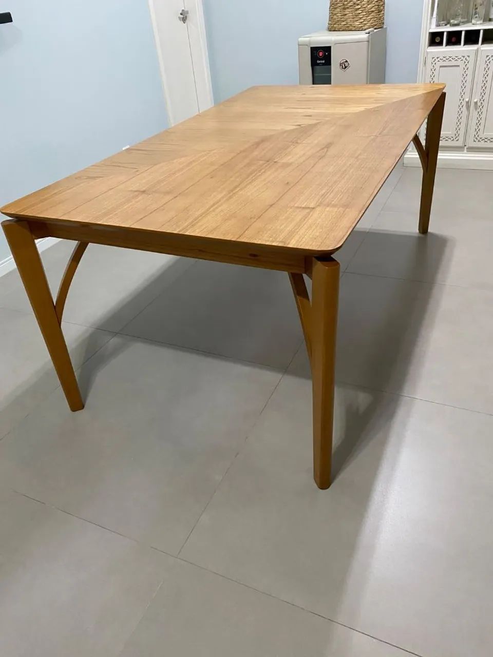 Mesa de Madeira 6 lugares  - Foto 5
