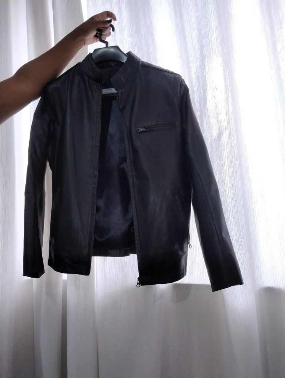 Jaqueta de Couro Legítimo American Leathers 