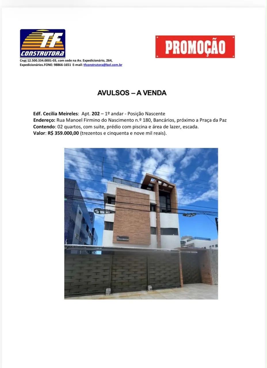 Apartamento 2 Qts - prédio com piscina e área gormut- Próx a Praça da Paz - Foto 3