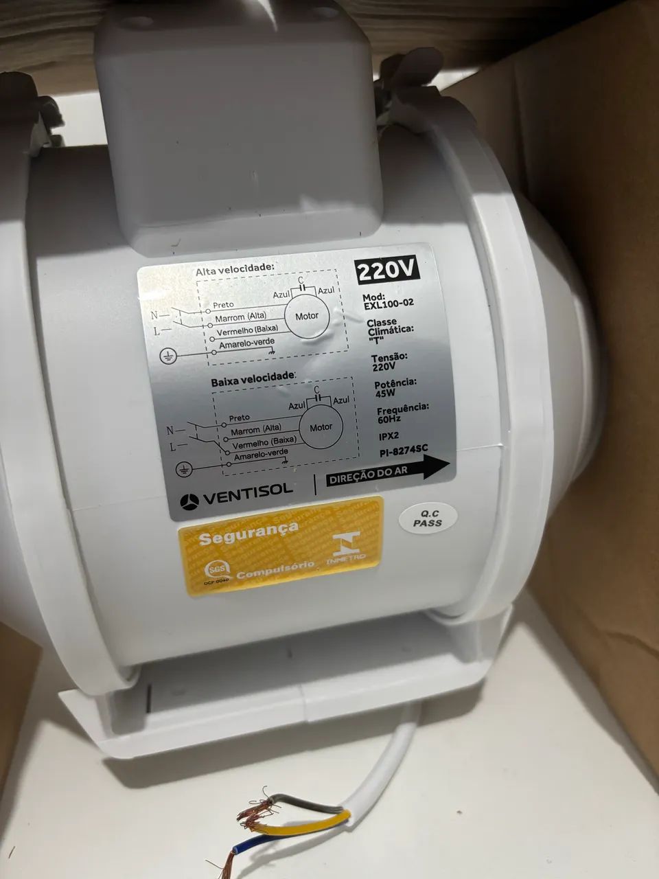 Exaustor Axial Ventisol 100mm  - Foto 4