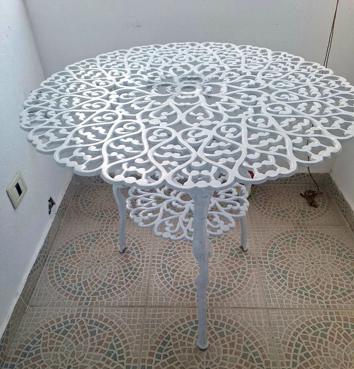 Mesa de jardim 