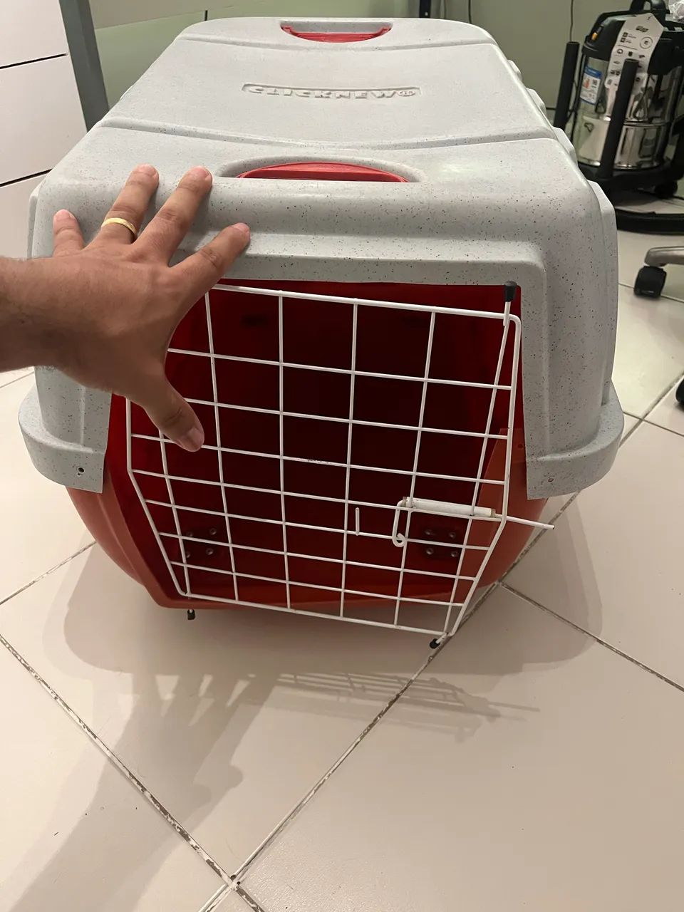 Caixa para cachorro transporte - Foto 6