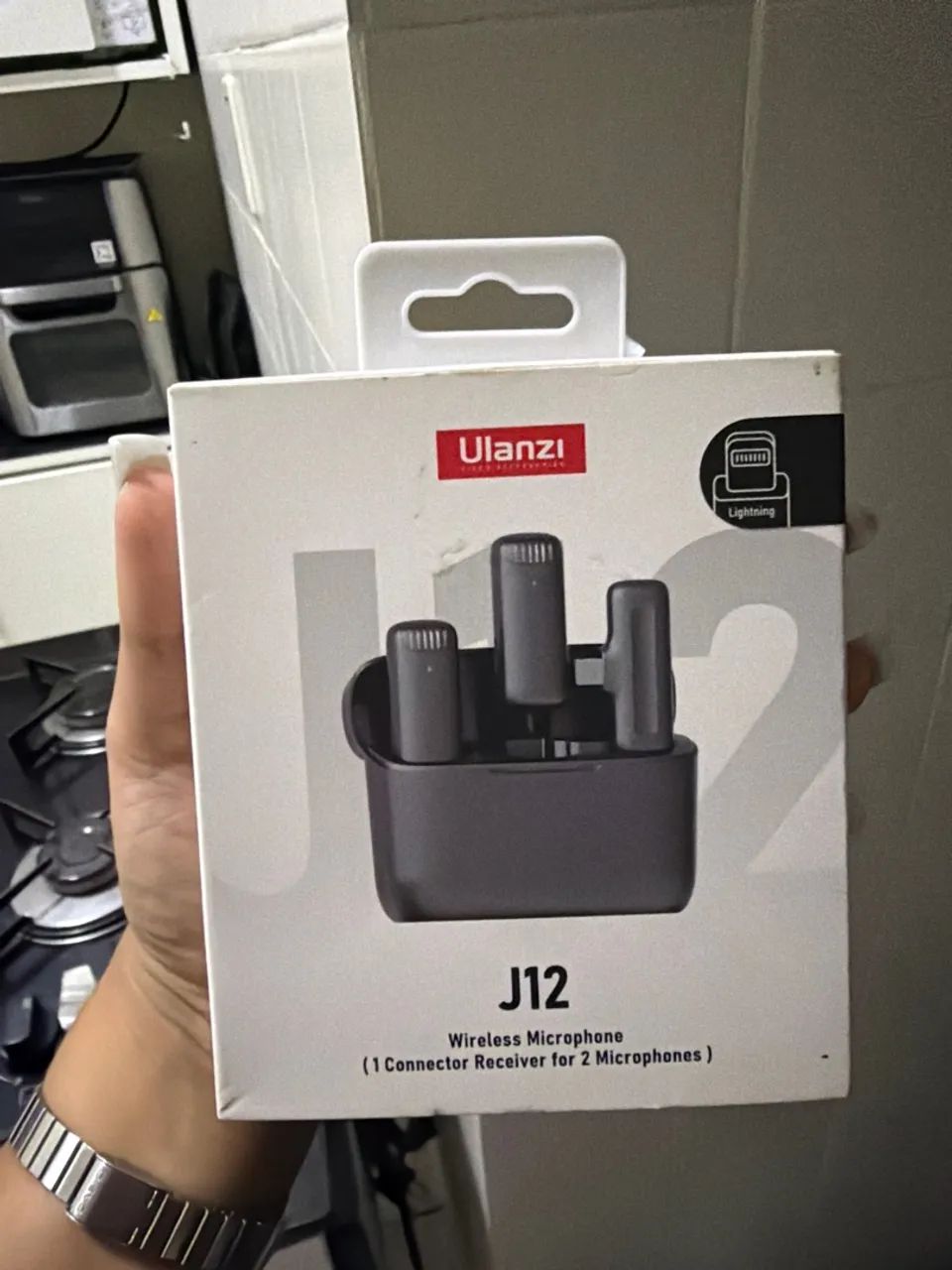 Microfone J12 Ulanzi novo 