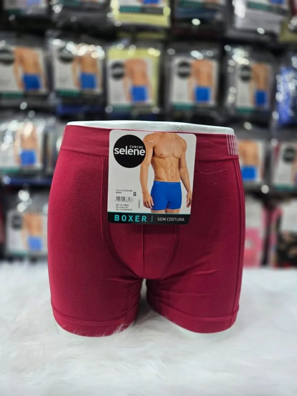 Cueca Boxer Selene Sem Costura - Foto 4