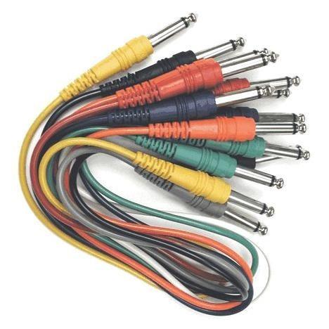 Hosa Cpp-845 Cabo Patch P10 Mono 45cm 8 Unidades Patchbay - Foto 3