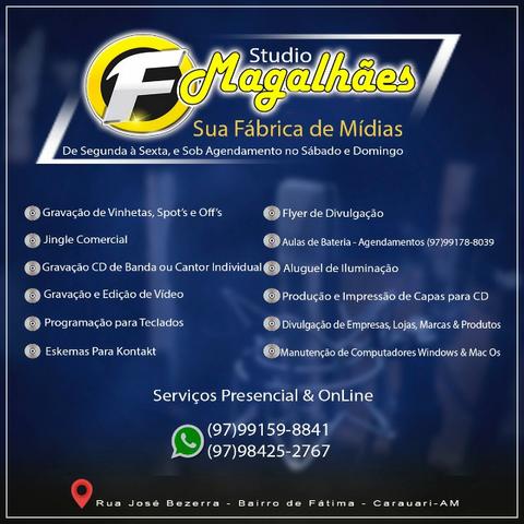 Gravação & Produção de Vinhetas, Spot's, Jingles e Off's Comerciais! - Foto 2